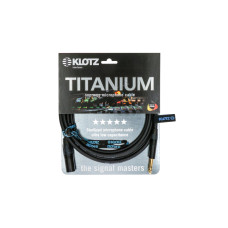 Кабель мікрофонний KLOTZ TITANIUM STARQUAD ANALOG AUDIO CABLE WITH MALE XLR TO BALANCED JACK PLUG 3 M