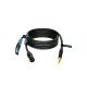 Кабель мікрофонний KLOTZ TITANIUM STARQUAD ANALOG AUDIO CABLE WITH MALE XLR TO BALANCED JACK PLUG 3 M