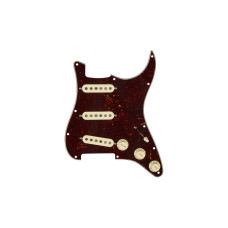 FENDER PRE-WIRED STRAT PICKGUARD CUSTOM SHOP FAT 50'S SSS TORTOISE SHELL Пікгард зі звукознімачами