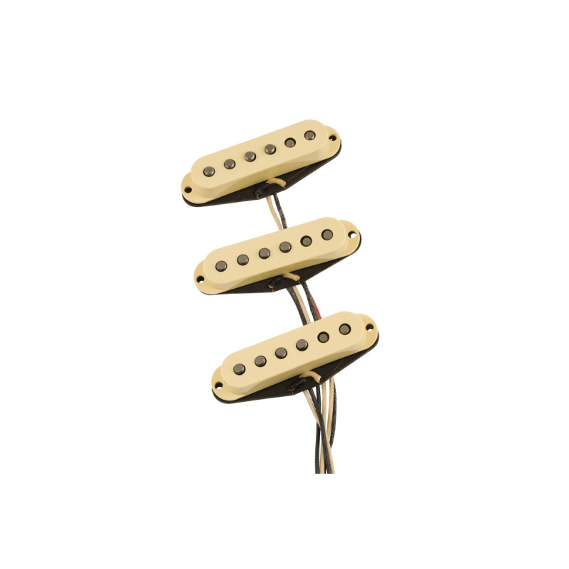 FENDER PURE VINTAGE '61 STRATOCASTER PICKUP SET AGED WHITE Набір звукознімачів