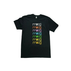 MOOG Rainbow Spectrum Tee SMALL Футболка