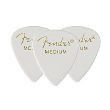 FENDER 351 WHITE PICK GROSS MEDIUM (3 PICKS) Набір медіаторів