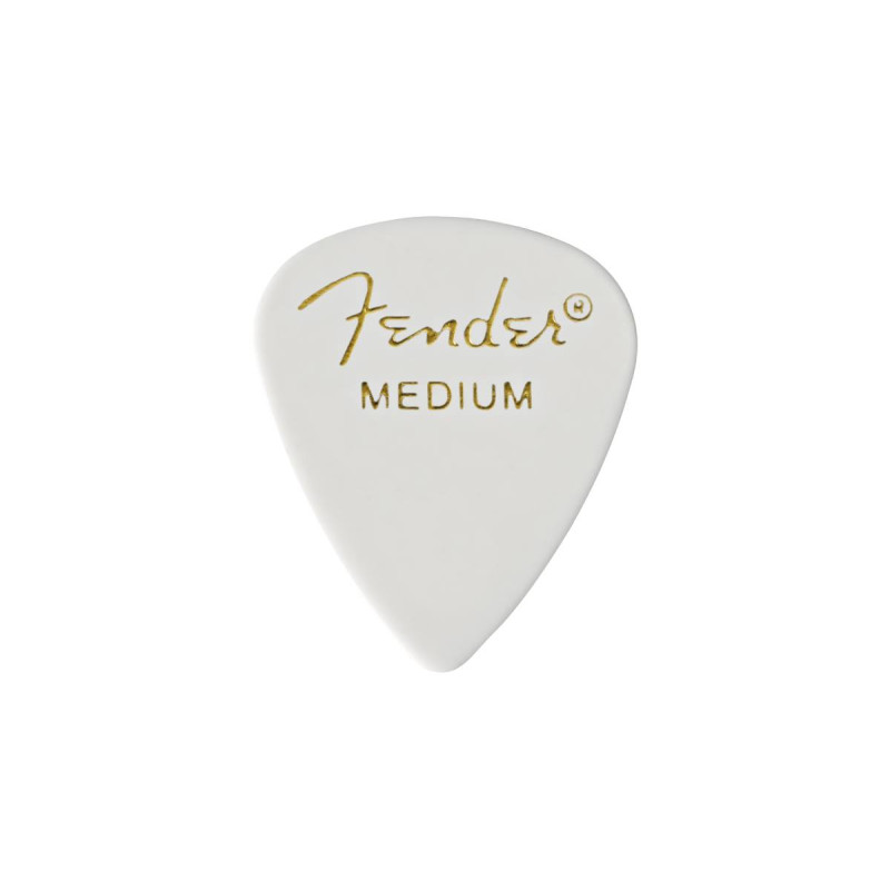 FENDER 351 WHITE PICK GROSS MEDIUM (3 PICKS) Набір медіаторів