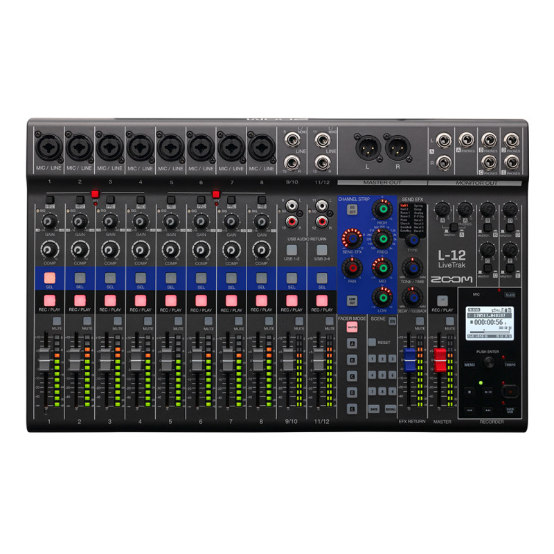 ZOOM LiveTrak L-12 Цифровий мікшерний пульт