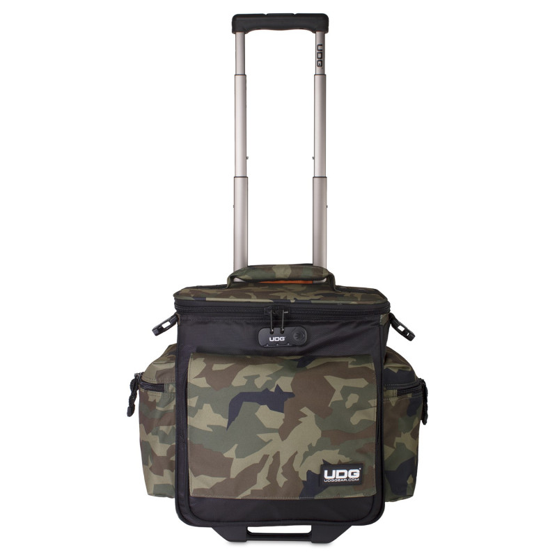 Ultimate SlingBag Trolley DeLuxe BlackCamo, Orange