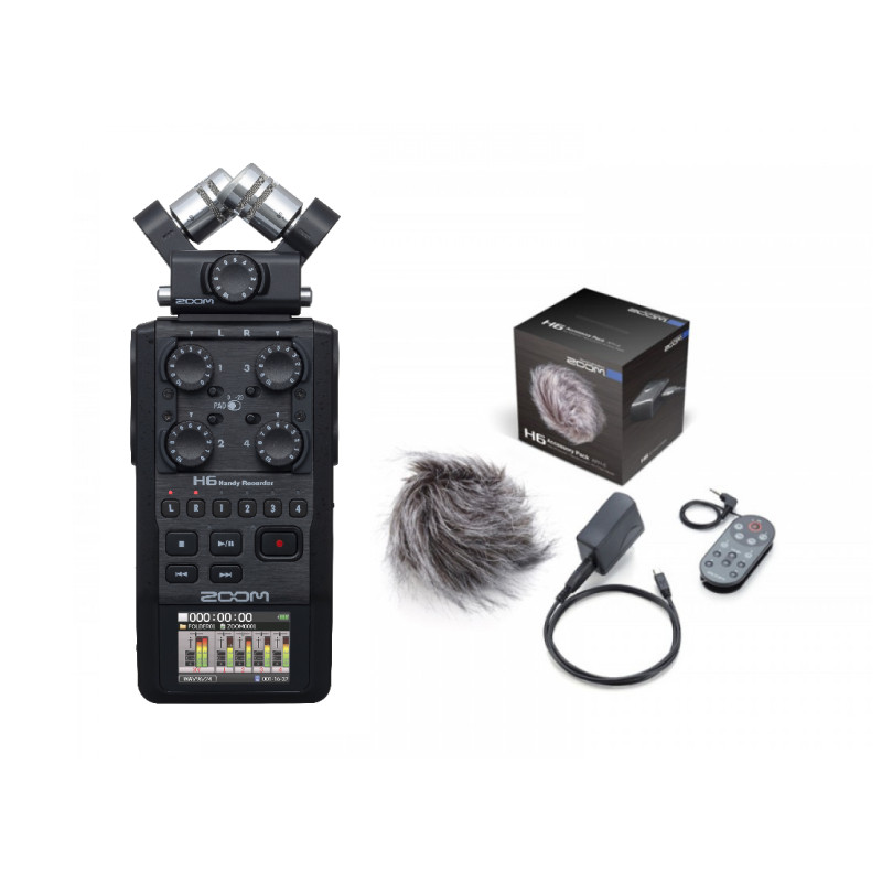 ZOOM H6 BLK SET