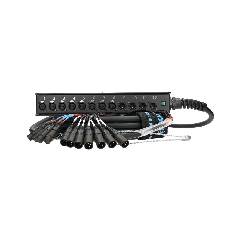 KLOTZ SLW084XE30 Мультикор StraightLink 12×XLR (8×IN / 4×OUT) 30 м