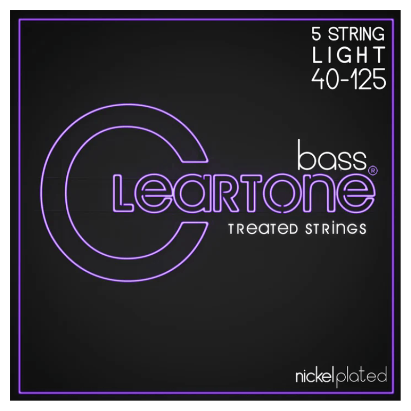 CLEARTONE 6440-5 BASS NICKEL-PLATED LIGHT 5 STRING (40-125