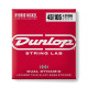 DUNLOP DBHYN45105 DUAL DYNAMIC LAYERED TWIN ALLOY HYBRID WOUND NICKEL BASS STRINGS 45-105 Струни для бас-гітари