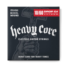 DUNLOP DHCN10606 HEAVY CORE ELECTRIC GUITAR STRINGS (10-60) Струны для электрогитары