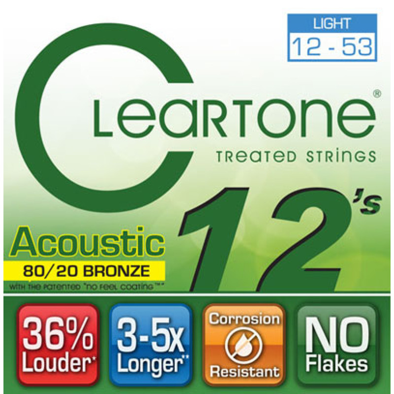 CLEARTONE 7612 ACOUSTIC 80/20 BRONZE LIGHT (12-53