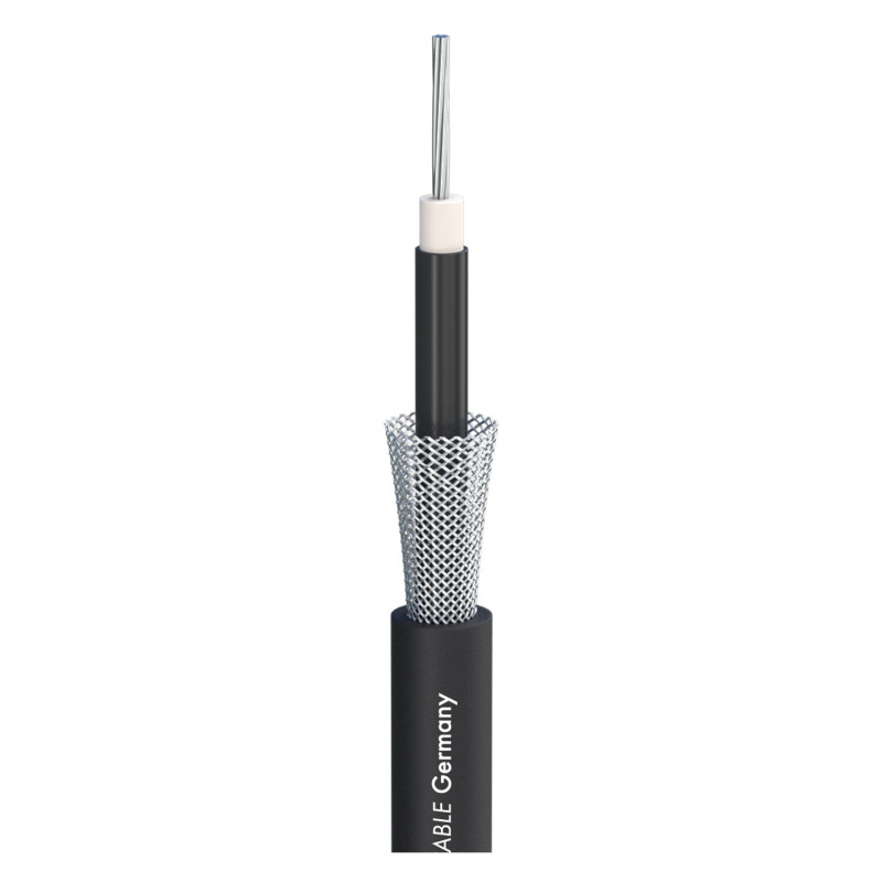 SOMMER CABLE 300-0051 Instrument Cable SC-Spirit; 1 x 0,50 mm²; PVC Ø 7,00 mm; black
