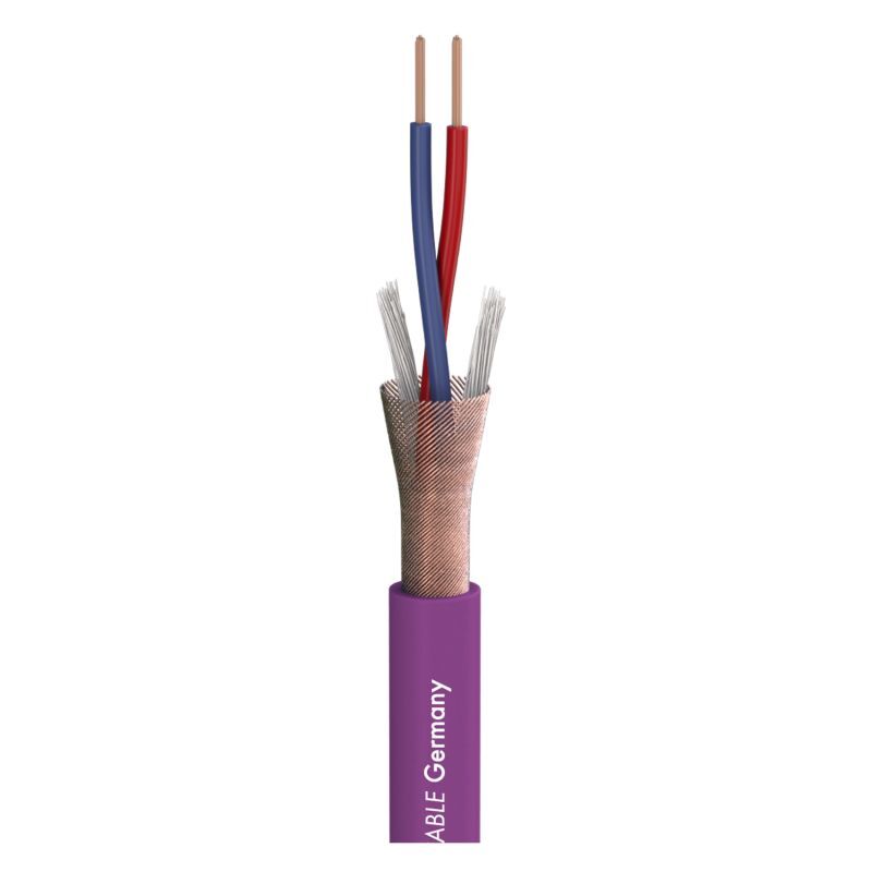 SOMMER CABLE 200-0008 Мікрофонний кабель Stage 22 Highflex, 2x0,22 мм², фіолетовий