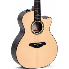 SIGMA GZCE-3 + (Fishman Flex Plus) Акустическая гитара