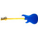 G&L SB2 FOUR STRINGS (Electric Blue, maple, mirror) №CLF51087