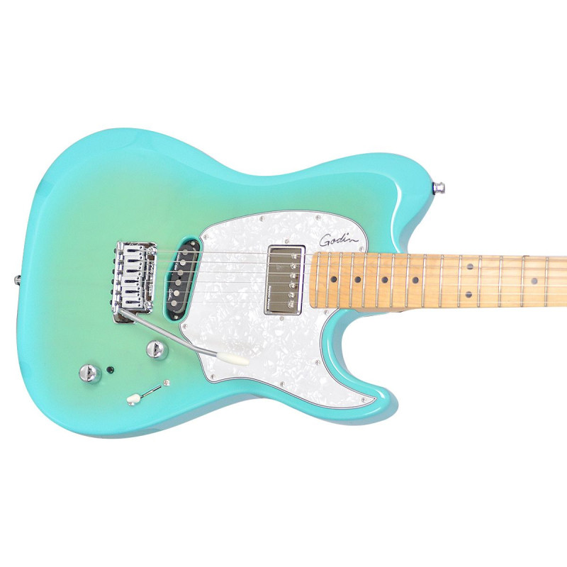 GODIN 040926 - Session Custom 59 Limited Coral Blue HG MN with bag Электрогитара