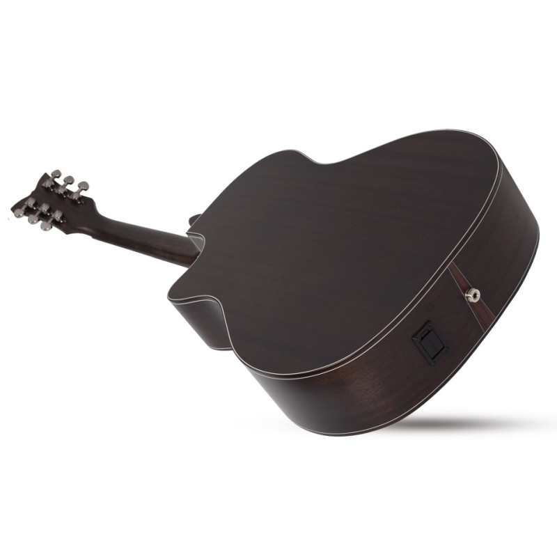 SCHECTER ORLEANS STUDIO AC SSTBLK Акустическая гитара с датчиком
