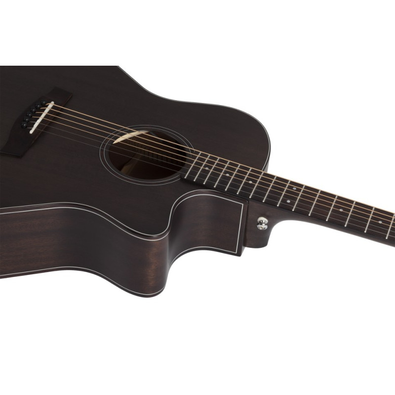 SCHECTER ORLEANS STUDIO AC SSTBLK Акустическая гитара с датчиком