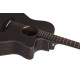 SCHECTER ORLEANS STUDIO AC SSTBLK Акустическая гитара с датчиком