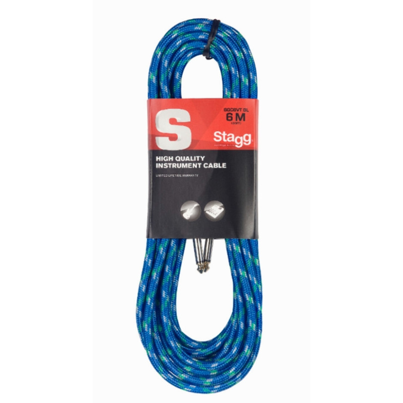STAGG SGC6VT BL Кабель інструментальний