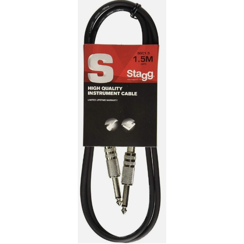 STAGG SGC1,5 Кабель інструментальний