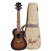 FLIGHT DUC380 CEQ AMBER CONCERT Укулеле концерт