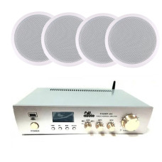 4ALL AUDIO SET 4xCELL 610 1xPAMP-60-BT Потолочный трансляционный комплект для помещений до 40 м²