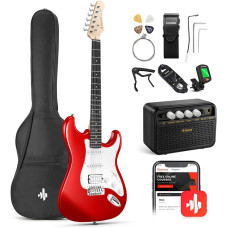 DONER MUSIC DST-100 Sunburst Electric Guitar Kit Red EC1166 Электрогитара набор
