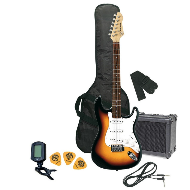GEWAPURE RC-100 Guitar Pack Sunburst Электрогитара