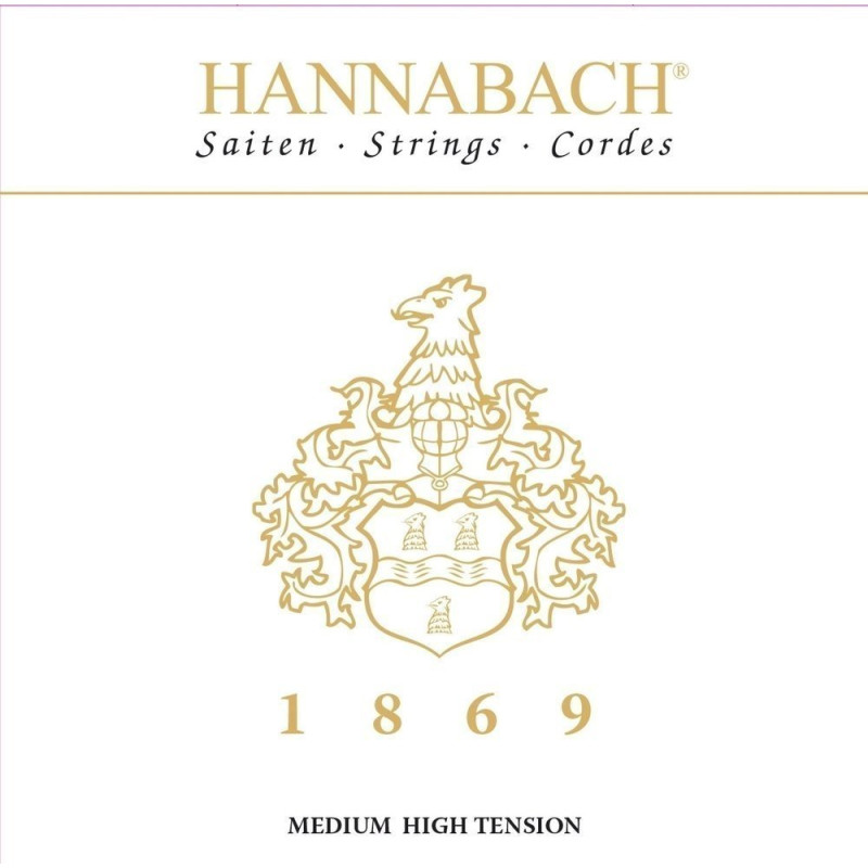 Струни для класичної гітари Hannabach 18697MHT (4-6 стр.)