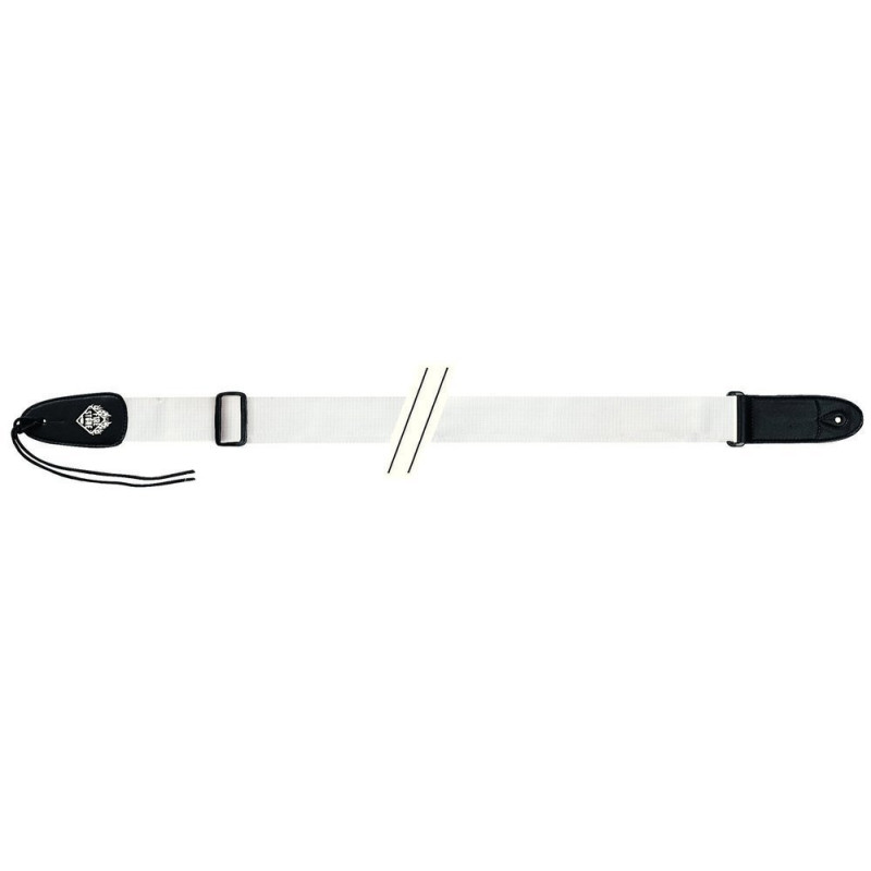 Ремінь гітарний GEWA Fire&Stone Nylon Edition White