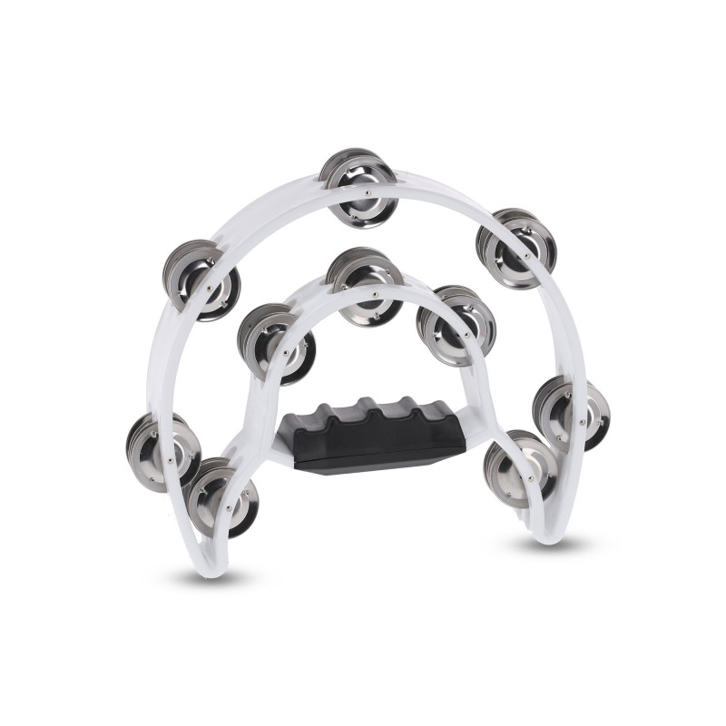 Тамбурин GEWA Jingle wreath Half moon 20 jingles White