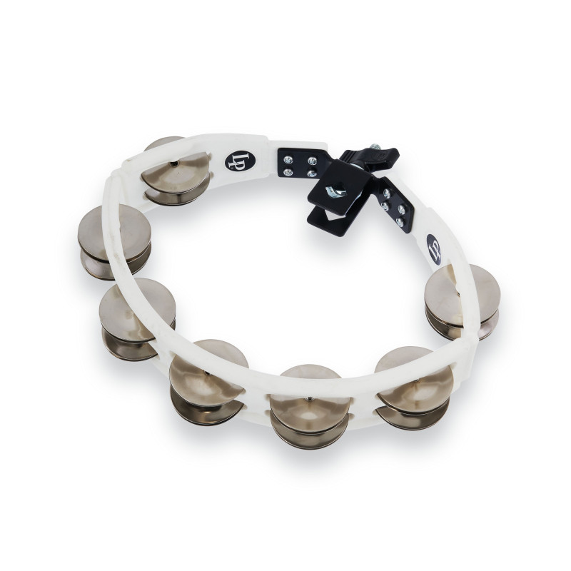 Тамбурин Latin Percussion Cyclop Mountable LP162 Steel, white