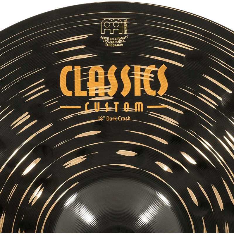 Тарілка Meinl Classics Custom Dark CC18DAC Crash 18