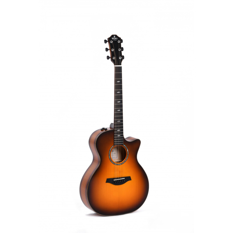 SIGMA Modern Series GACE-3-SB + (Fishman Flex+) Акустическая гитара