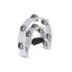 Тамбурин GEWA Jingle wreath Half moon 20 jingles White