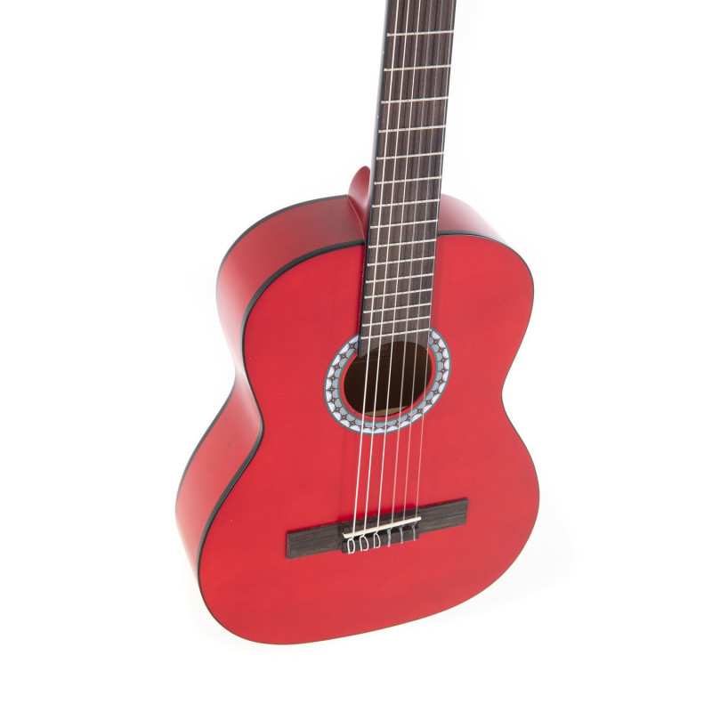 GEWA Basic 1/2 Transparent Red Класична гітара