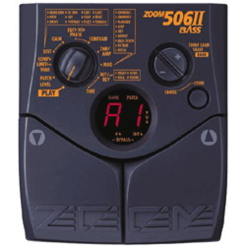 ZOOM 506 II BK Бас-гітарний процесор