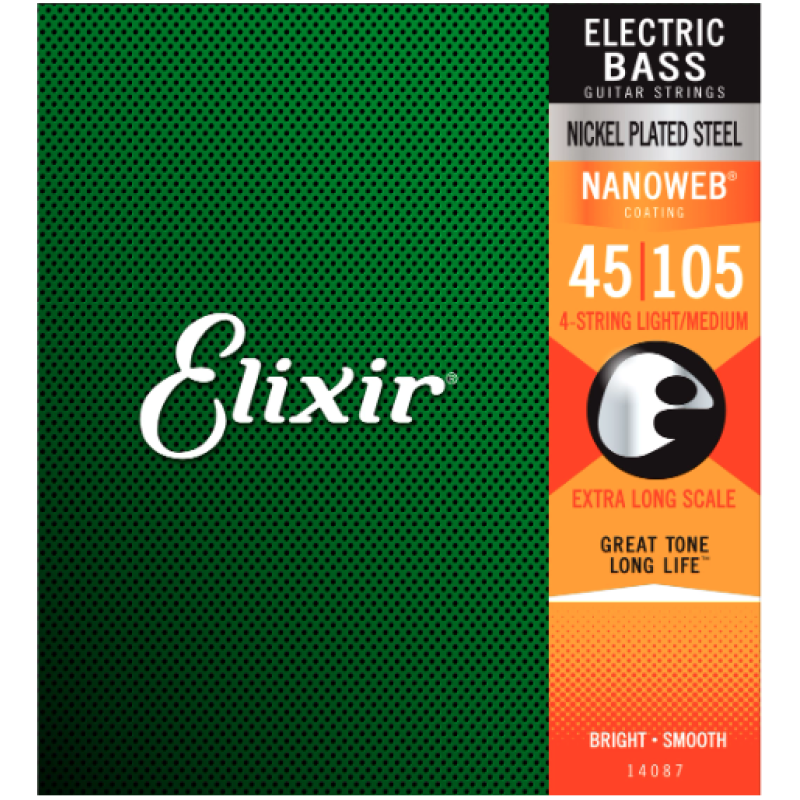 ELIXIR 14087 4S LM XL Струни для бас-гітари