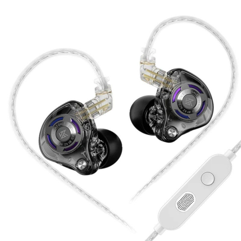 KZ AUDIO GALE MIC 3.5MM Ігрові внутрішньоканальні навушники з мікрофоном та 3.5 мм кабелем