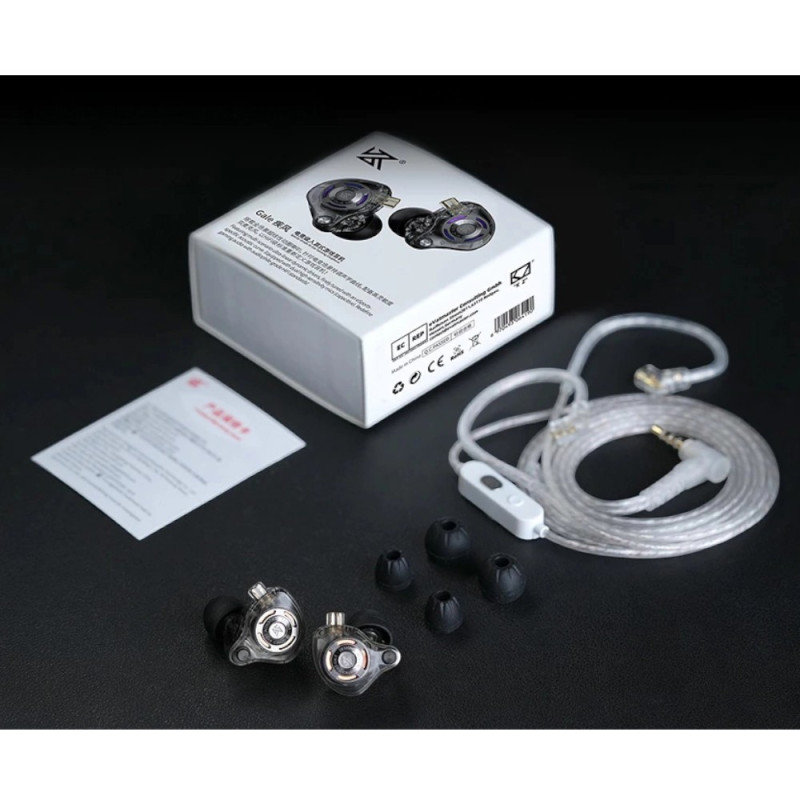 KZ AUDIO GALE MIC 3.5MM Ігрові внутрішньоканальні навушники з мікрофоном та 3.5 мм кабелем