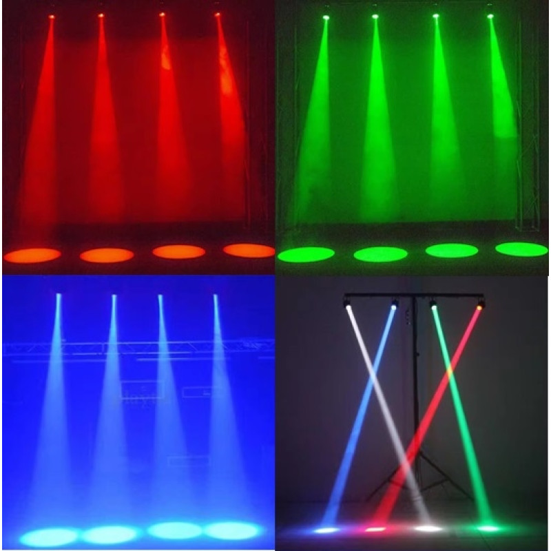 NEW-LIGHT M-SP10 Световой LED прибор New Light M-SP10 LED PINSPOT LIGHT 10W RGBW