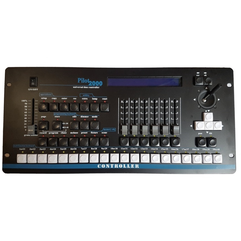 DMX Контролер PR-3512CN Pilot 2000 Controller у транспортувальному кейсі