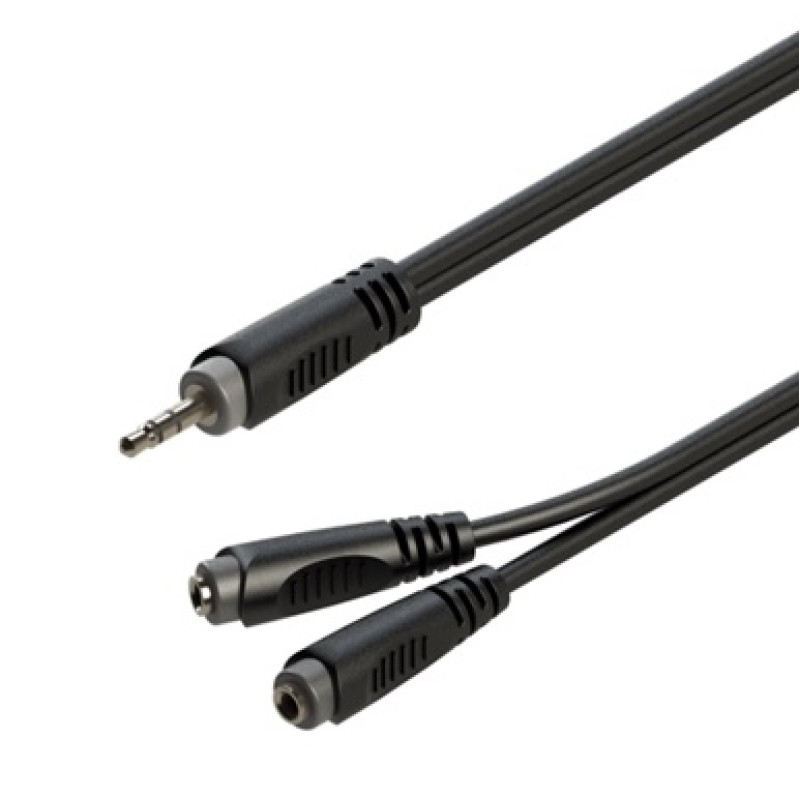 Готовий кабель Roxtone RAYC400L02, 2х1x0.14 кв. мм, вн. діаметр 4x8 мм, 0,2 м