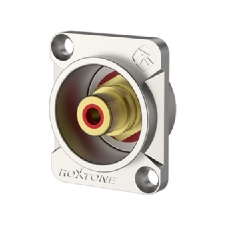 Роз'єм Roxtone RF2D-N RCA female (мама) панельний