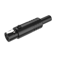Роз'єм міні XLR Roxtone RMX3F-B female (мама)