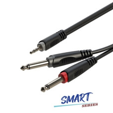 Готовый кабель Roxtone SAYC130L1, 2х1x0.14 кв. мм, вн. диаметр 4x8 мм, 1 м