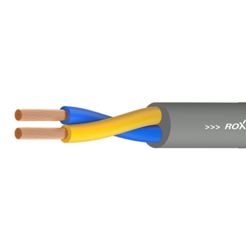 Кабель акустический Roxtone SC020DL, 2х2.5 кв. мм, вн. диаметр 8.0 мм, 100 м