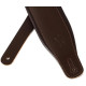 LEVY'S M26PD-DBR_DBR CLASSICS SERIES PADDED TWO-TONE GUITAR STRAP (DARK BROWN) Ремінь для гітари