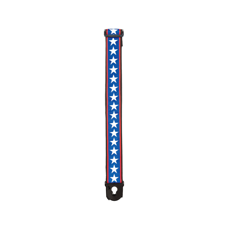 D`ADDARIO PLANET LOCK GUITAR STRAP (STARS & STRIPES)